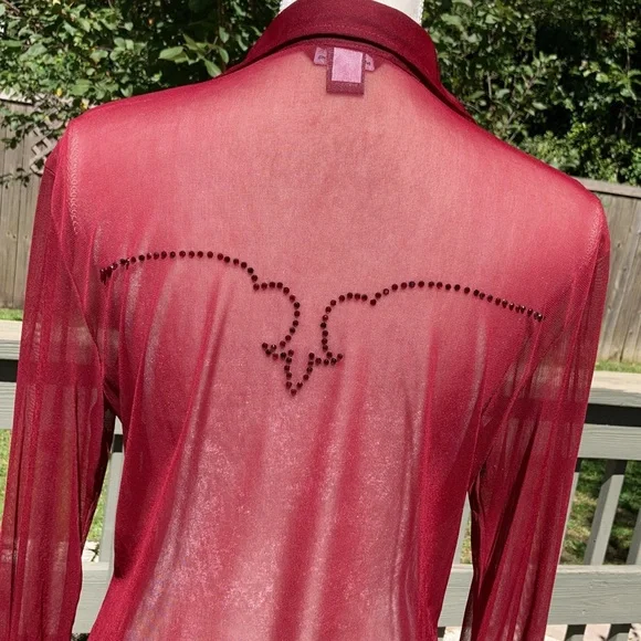 Sexy Cowgirl Rhinestones Western Shirt - Picture 8 of 16